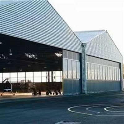 Hangar pesawat keluli